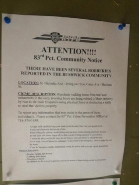 Posted at Pearl's (Photo: Lauren Carol Smith)