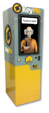 So much friendlier than the dude at the bodega. (Courtesy of KeyMe)