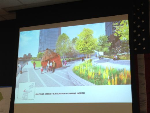 Proposed Dupont Street Park (Photo: Natalie Rinn) 