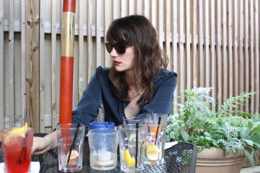 Ashley at her native drinking hole, Shayz Lounge (Photo: Natalie Rinn)