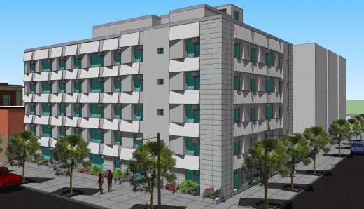 Rendering of Knickerbocker Commons.