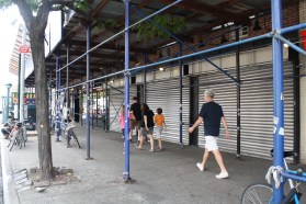 Future location of Taverna. (Photo: Natalie Rinn)