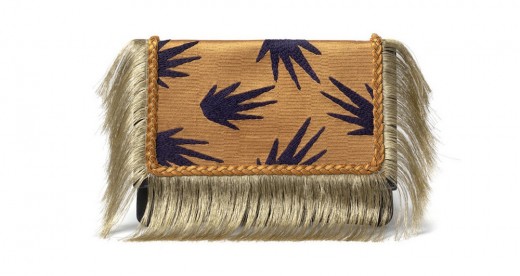 Port Of Call Clutch In Tropic Fringe by Lizzie Fortunato (Credit: Lizzie Fortunato website)