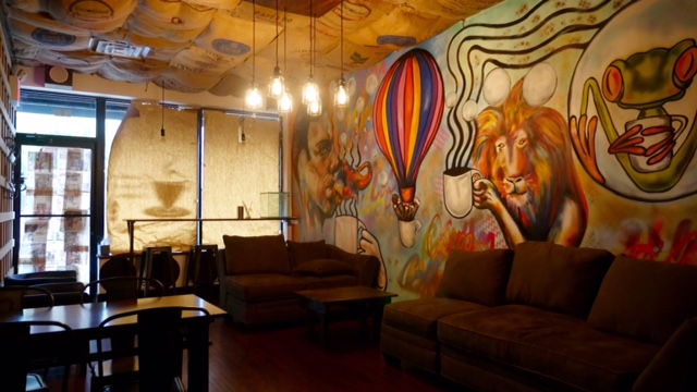 The work-in-progress Creative Crepe and Coffee space. (Photo: Karissa Gall)