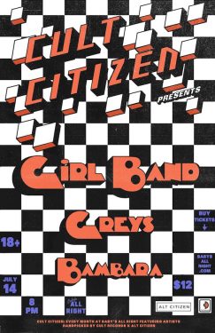 (Flyer via Cult Records/ Cult Citizen)