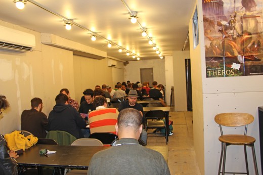 The expanded gaming area. (Photo: Patrick Hogan)