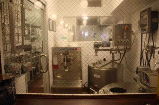 Where the ice cream magic is made. (Photo: Natalie Rinn) 