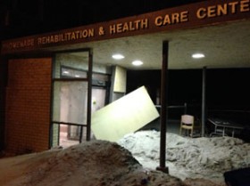 The Seaview Manor Home For Adults in Far Rockaway, on Oct. 30, 2012. (Photo: Sheri Fink)
