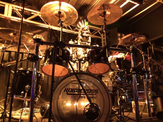 Stickboy on drums. (Photo: Daniel Maurer)