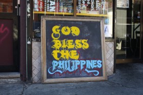 Outside of Jeepney. (Photo: Patrick Hogan)