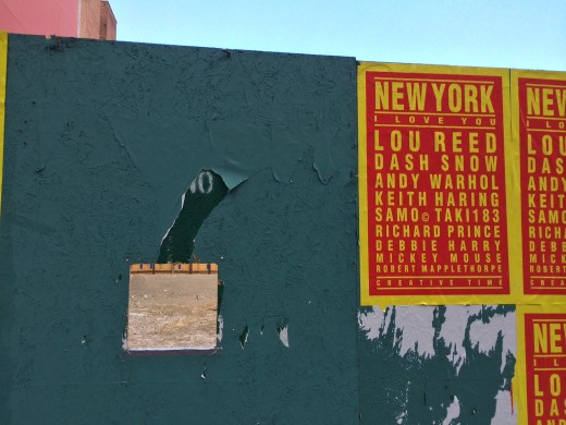 Plywood at the Mary Help of Christians site. (Photo: Daniel Maurer)