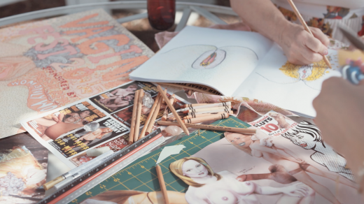 Zackary Drucker. (still courtesy of Cooper Union)