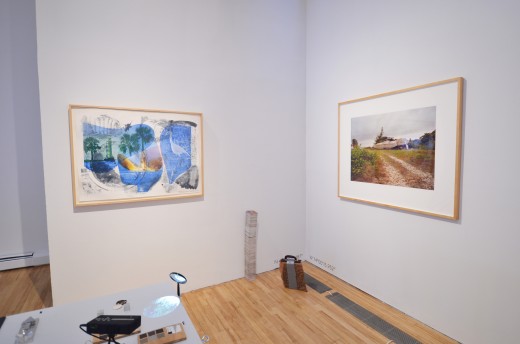from L to R: Robert Rauschenberg, Drew Ludwig, Tacita Dean. (photo courtesy of apexart-nyc)