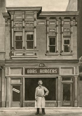 Conor Langton, "Ocean Avenue 1932." (image courtesy of Spoke Art)