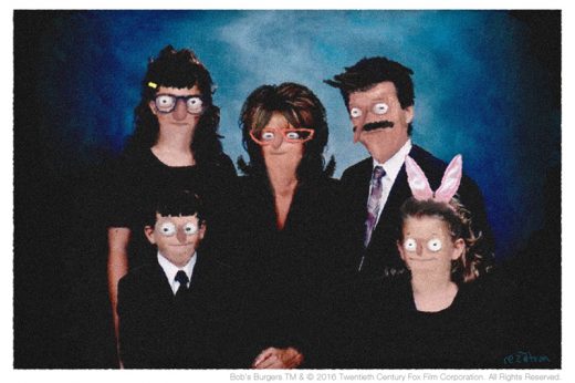 Rezatron, "The Real Belcher Family." (image courtesy of Spoke Art)