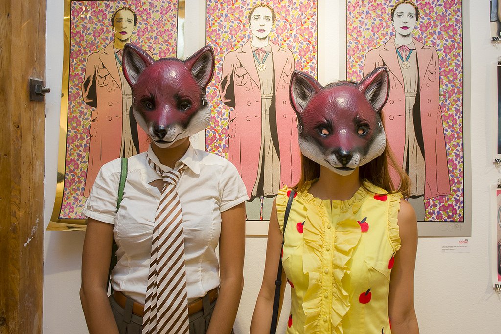 a past "Bad Dads" show (photo: Shaun Roberts, via Spoke Art)