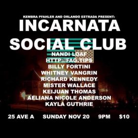 (flyer via Incarnata Social Club / Facebook)