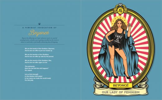 "A Feminist Invocation of Beyoncé" (image courtesy of HarperOne)