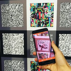 Claudia Hart, "The Flower Matrix" (image courtesy of The Current)