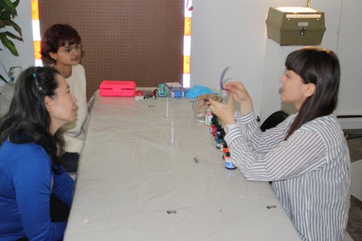 Direct Filmmaking Workshop with Željka Blakšić and participants (image courtesy of Recess)