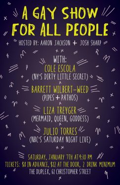 (flyer via Josh Sharp / Facebook)