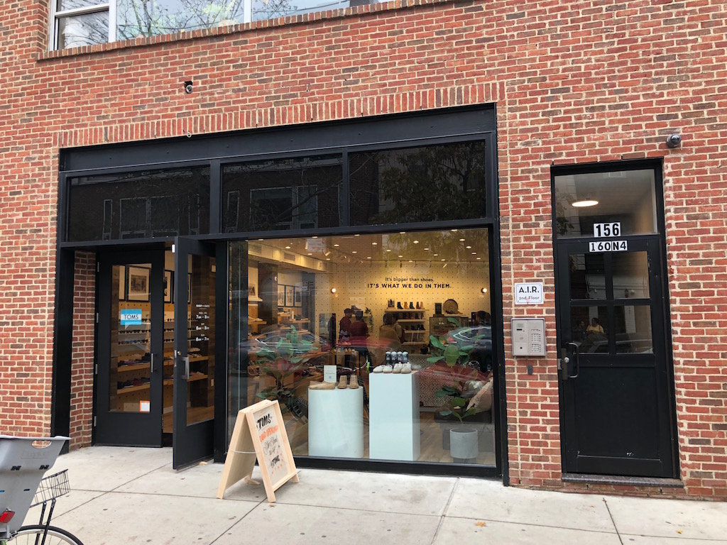 Toms Brings a Shoe Store, Cafe, and Outdoor Hang Spot to Williamsburg